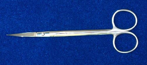 Joseph Nasal Scissors (New), 5.75in (14.3cm), Curved