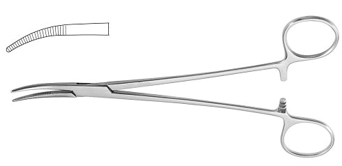 Schnidt Tonsil Hemostat Forceps, 7.5in