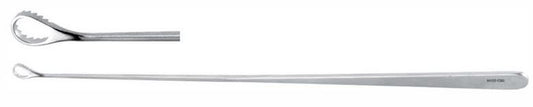 HEANEY UTERINE BIOPSY CURETTE, 9IN, SERRATED LOOP