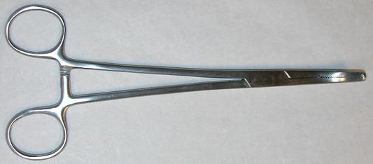 Heaney Forceps, 8in, Curved