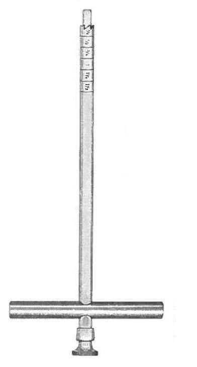 Michele Trephine 7in, Large, 6mm Inside