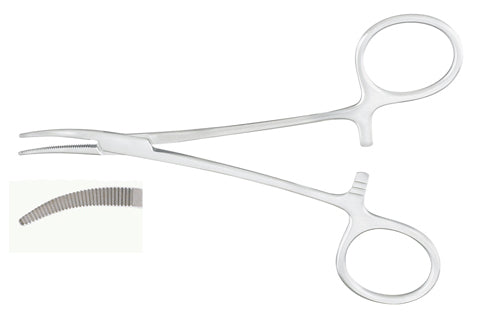 Halsted Mosquito Forceps (New), 5in Curved