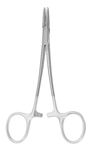Halsey Needle Holder, 5in -12.7cm-, Serrated