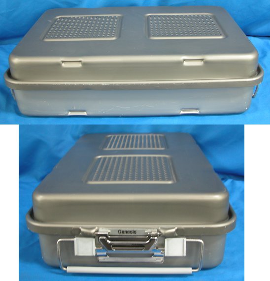 Genesis Sterilization Case 25in x 17in x 7in to 7.5in - NO INSERT -