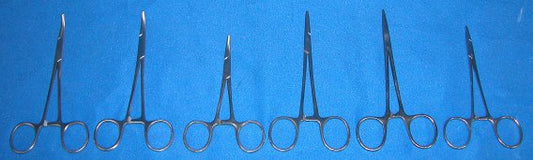 Mosquito Forceps, Curved and Straight