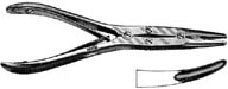 RUSKIN RONGEUR, 6MM DOUBLE ACTION, CURVED