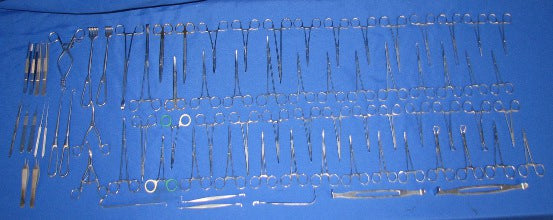 Tracheotomy Set Contains: