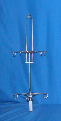 Iv Pole, Ceiling Mount, 8-hook