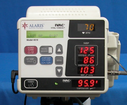 Ivac Alaris 4510-4510a Vital Check Monitor
