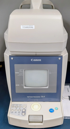 Canon TX-F Full Auto Non Contact Tonometer
