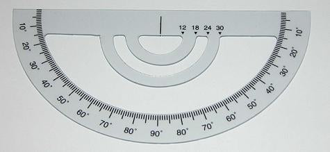 W.e. Tplo Blade Chart- Protractor