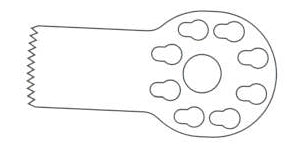 KM-23K Sagittal Saw Blade, Small Bone
