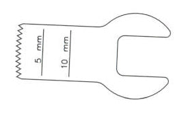 KM-43K Sagittal Saw Blade, Small Bone