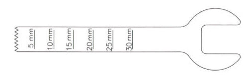 KM-52K Sagittal Saw Blade, Small Bone
