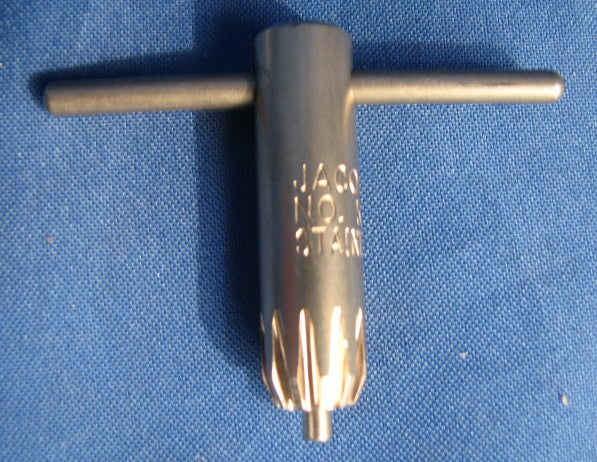(K0M) 5/32in Jacobs Chuck Key - Stainless Steel