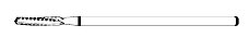 2.35mm Straight Shank, Shannon Bur