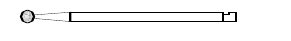 3.5mm X 55mm Round Diamond Bur