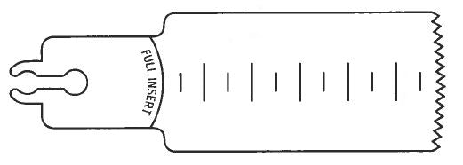 Stryker 2108-140-S10 Sagittal Saw Blade