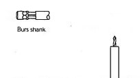 Pack of 5 - Stryker 5110-104-10 1.0mm Drill Bit with 4mm Stop
