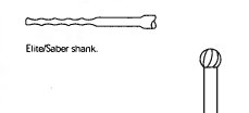Pack of 5 - Stryker 5820-10-160 6.0mm Round Fluted Bur, Soft Touch