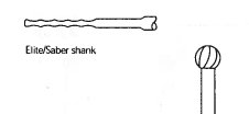 Pack of 5 - Stryker 5820-10-260 6.0mm Round Fluted Bur