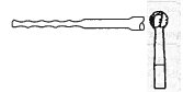 Pack of 5 - Stryker 5820-10-640 4.0mm Zephyr Elite Round Fluted Bur