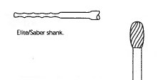 Pack of 5 - Stryker 5820-15-50 5.0mm Egg Bur