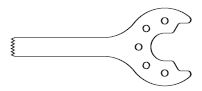 KM-3102 Sagittal Saw Blade, Small Bone