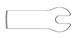 Oscillating Saw Blade, Small Bone