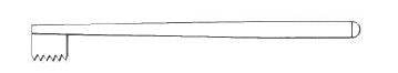 Micro Reciprocator Saw Blade, Small