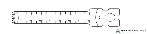 Stryker Oscillating-sagittal Saw Blade,