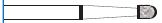 3.0mm X 91mm Match Head Diamond Bur
