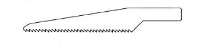 Micro Reciprocating Saw Blade