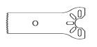 KM3-111-LOT Oscillating-sagittal Saw Blade -thin-