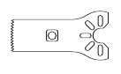 Oscillating-sagittal Saw Blade -thick-