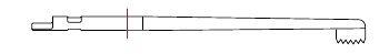 Miniature Reciprocating Blade, Short