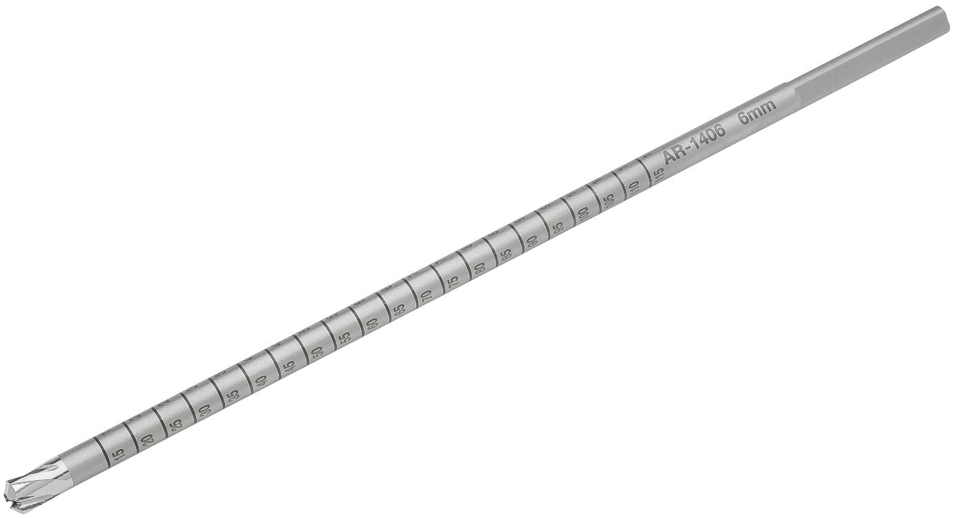 ARTHREX 6MM CANNULATED HEADED REAMER