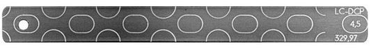 Synthes 12 Hole Bending Template For