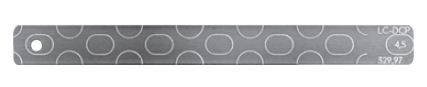 Synthes 9 Hole Bending Template