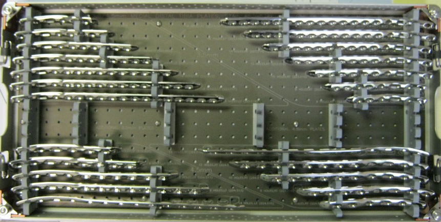 Synthes Medial Distal Tibia Plate Set