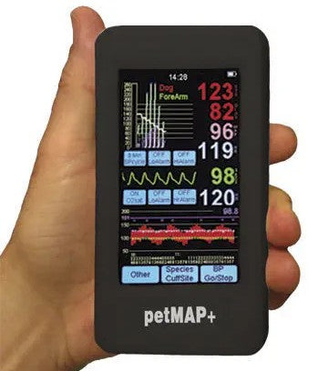 RAMSEY MEDICAL PETMAP+ HANDHELD MONITOR BP, SpO2, TEMP