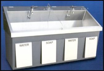 Mac Medical Ss64 Scrub Sink