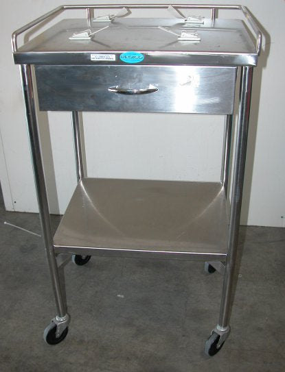 Pedigo Utility Table With Drawer, Rail,