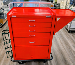 Waterloo Uni Crash Cart, 6-Drawer