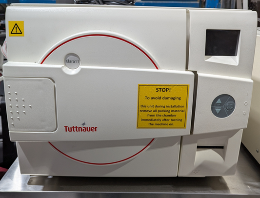 TUTTNAUER ELARA 11 PRE/POST VACUUM CLASS B TABLE-TOP STERILIZER (USED)