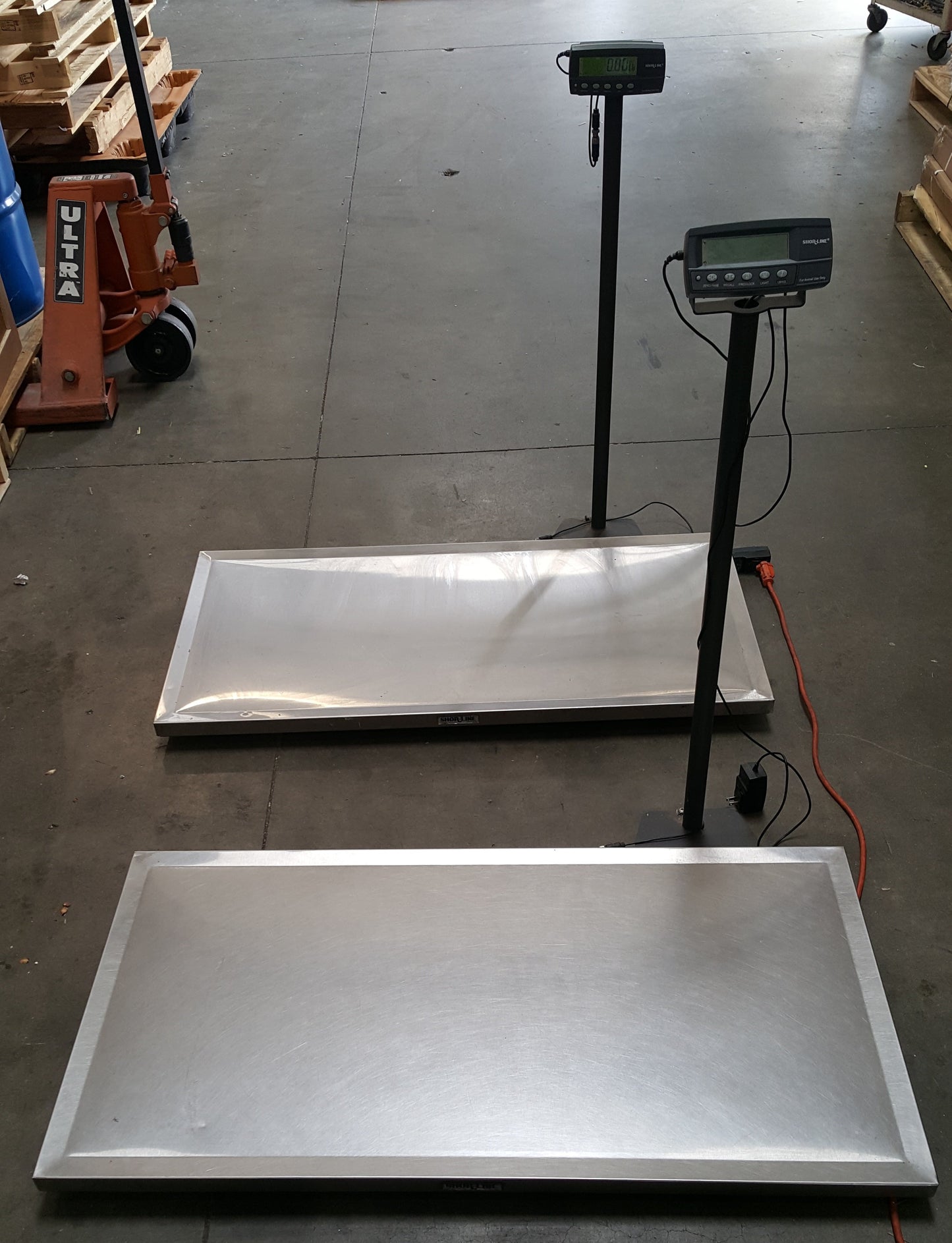Shor-Line K9-W8 Walk-On Platform Scale