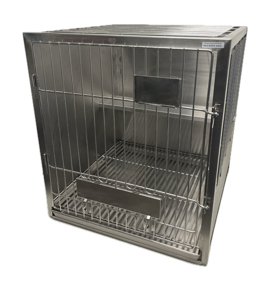 SUBURBAN SURGICAL VETERINARY CAGE S/S 24" x 27" x 24"