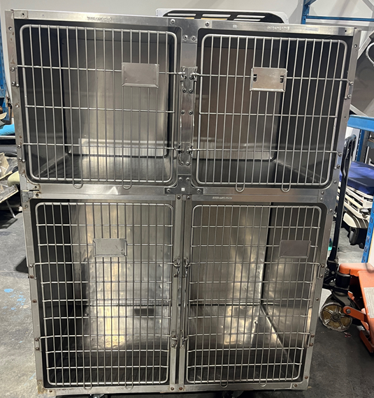 SHOR-LINE KCMO VETERINARY CAGE BANK