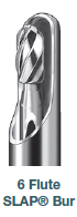 Stryker 4.0mm Slap Bur, Hollow