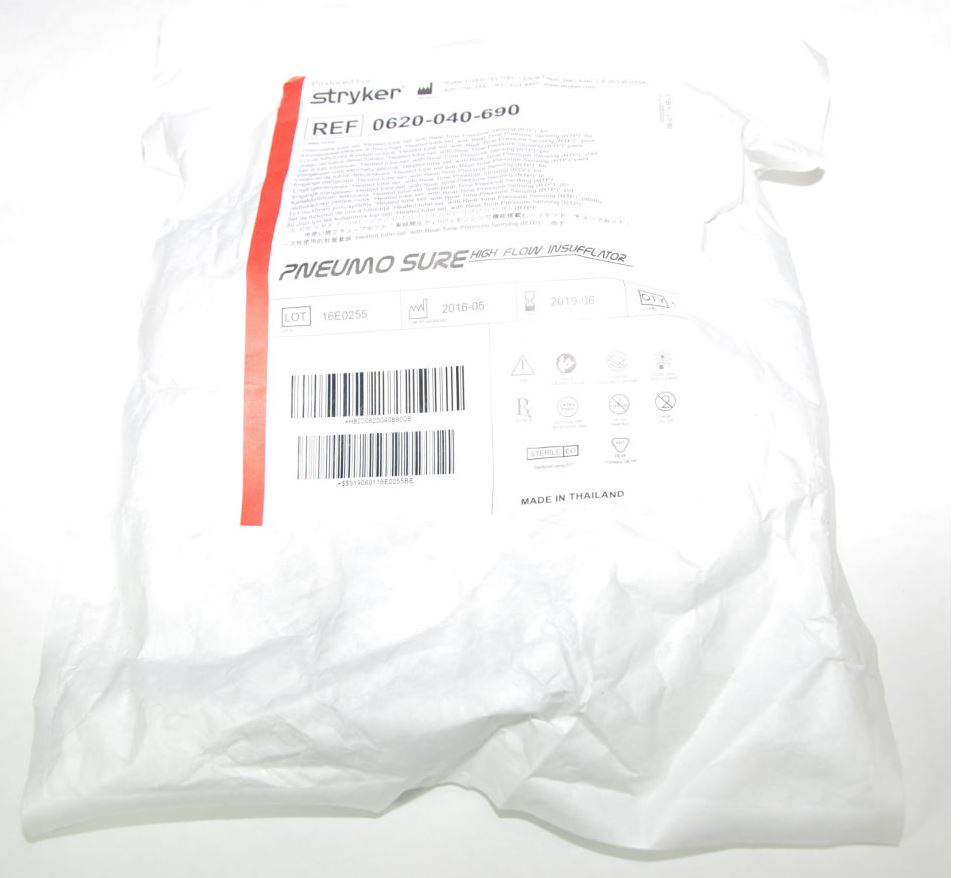Stryker 620-040-690 Tubing Set For PneumoSure High Flow Insufflator